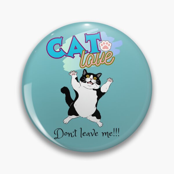 Item preview, Don’t Leave Me! Funny Clingy Cat | Cute Cat Lover Design designed and sold by WhatASunShine.