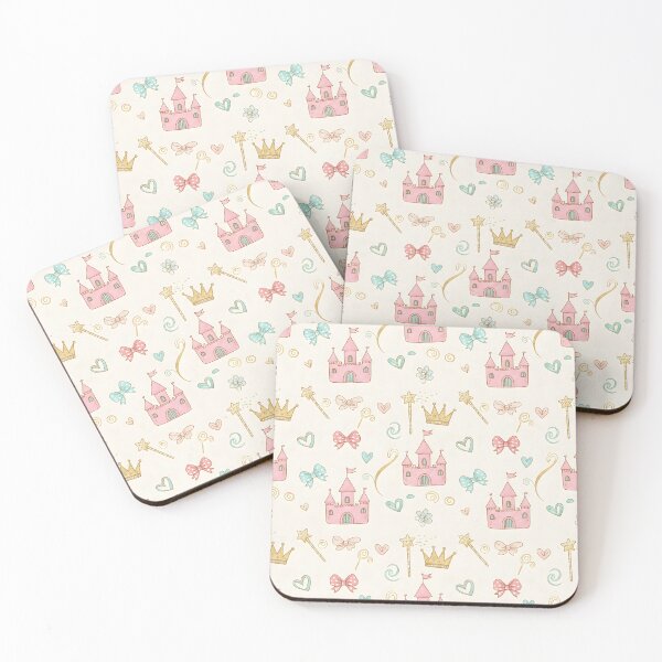 Item preview, Princess Castle Seamless Pattern designed and sold by naragon4289.