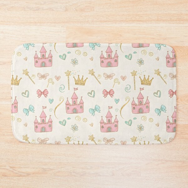 Item preview, Princess Castle Seamless Pattern designed and sold by naragon4289.