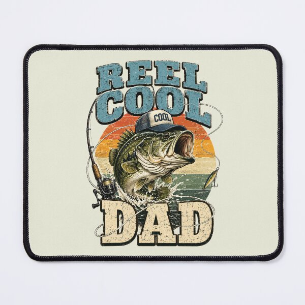 Item preview, Reel Cool Dad Fishing Vintage Retro Father's Day designed and sold by Naviiraart.