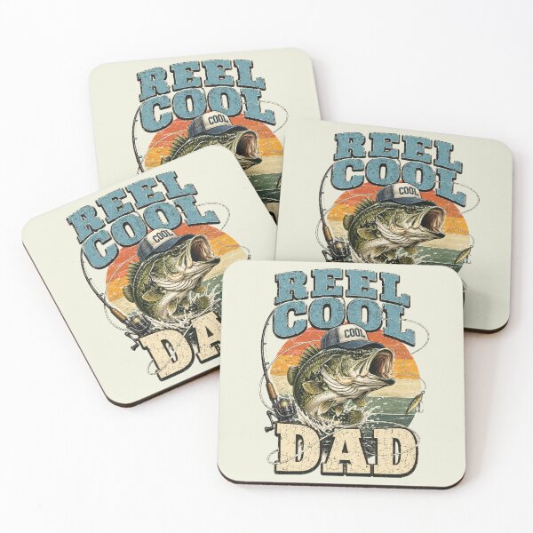 Item preview, Reel Cool Dad Fishing Vintage Retro Father's Day designed and sold by Naviiraart.
