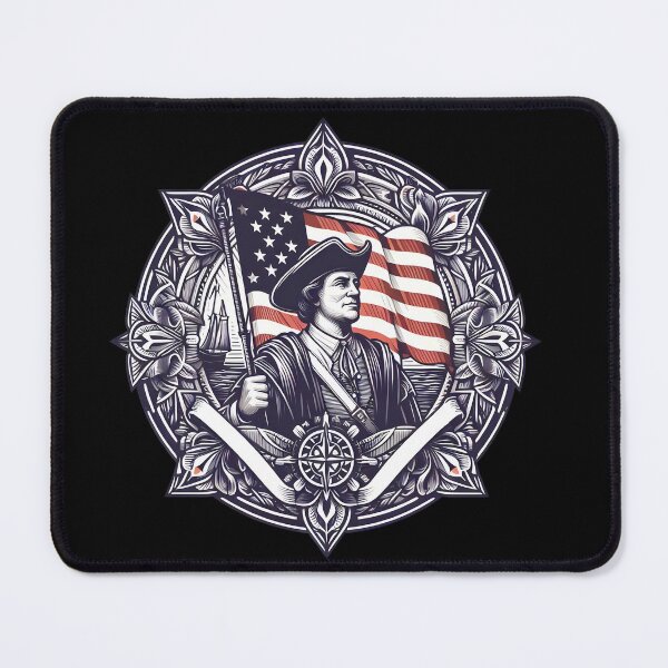 Item preview, Vintage Revolutionary War Patriot | American Independence Graphic Design designed and sold by socozora.