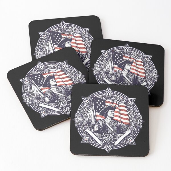 Item preview, Vintage Revolutionary War Patriot | American Independence Graphic Design designed and sold by socozora.