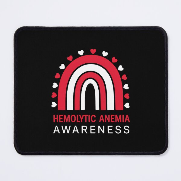 Item preview, Hemolytic Anemia Awareness Hemolytic Anemia Warrior Sublimation Red Ribbon Support Squad designed and sold by SapfireStuArt.