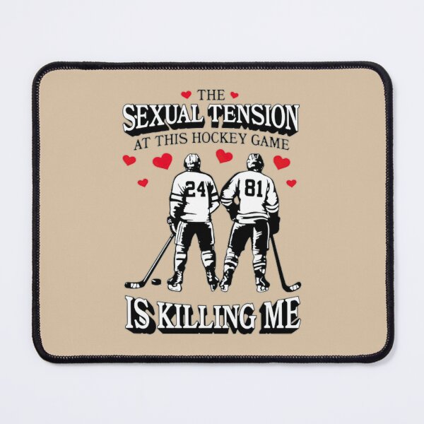 Item preview, The Sexual Tension At This Hockey Game Classic T-Shirt designed and sold by thudoando.