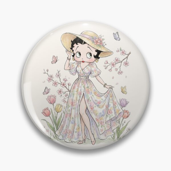 Item preview, Springtime Sweetheart Betty Boop designed and sold by LyssasMindArt.