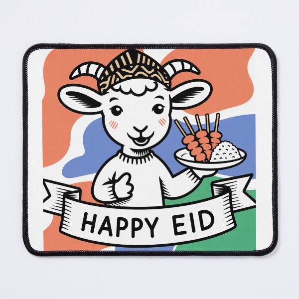 Item preview, Happy Eid, funny little sheep,tshirt designed and sold by idizayilstore.