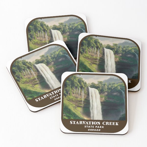 Item preview, Starvation Creek State Park (Oregon) designed and sold by RabbitK.
