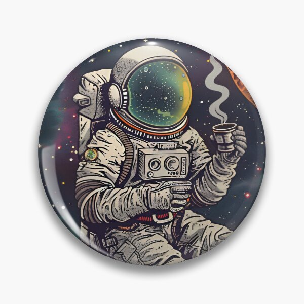 Item preview, Astronaut Cosmic Galaxy Dreamscape designed and sold by Amr Siam.