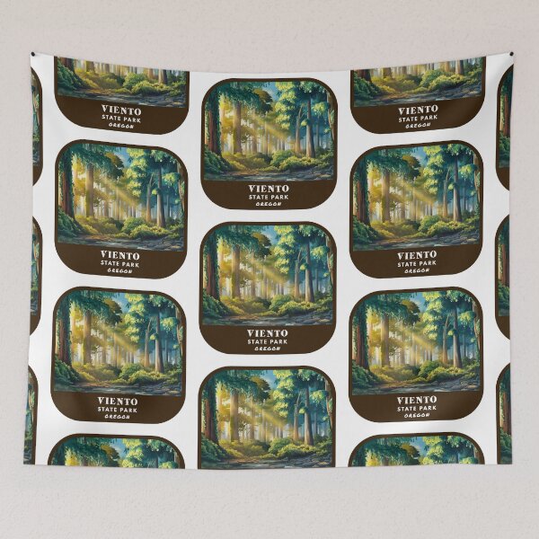 Item preview, Viento State Park (Oregon) designed and sold by RabbitK.