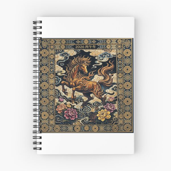 Item preview, 2026 YEAR OF THE FIRE HORSE-HEALTH, WEALTH, LUCK designed and sold by V3GFX.