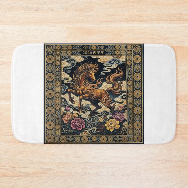 Item preview, 2026 YEAR OF THE FIRE HORSE-HEALTH, WEALTH, LUCK designed and sold by V3GFX.