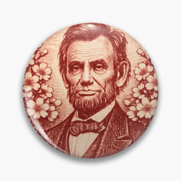 Item preview, Vintage Abraham Lincoln Stamp Illustration | Retro American Historical Postage Art | Presidential Heritage Design designed and sold by PaintedPixels01.