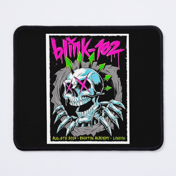 Item preview, Blink-182 Pink Graffiti Logo Neon Skull Punk Rock Band Design designed and sold by ashenz.