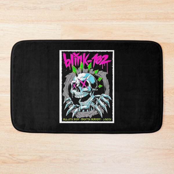 Item preview, Blink-182 Pink Graffiti Logo Neon Skull Punk Rock Band Design designed and sold by ashenz.