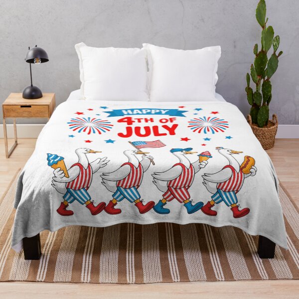 Item preview, Happy 4th Of July Ducks, Independence Day , American Goose , Patriotic USA designed and sold by SapfireStuArt.