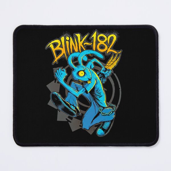 Item preview, Blink-182 Yellow Logo Abstract Neon Bunny Pop Punk Art Design designed and sold by ashenz.