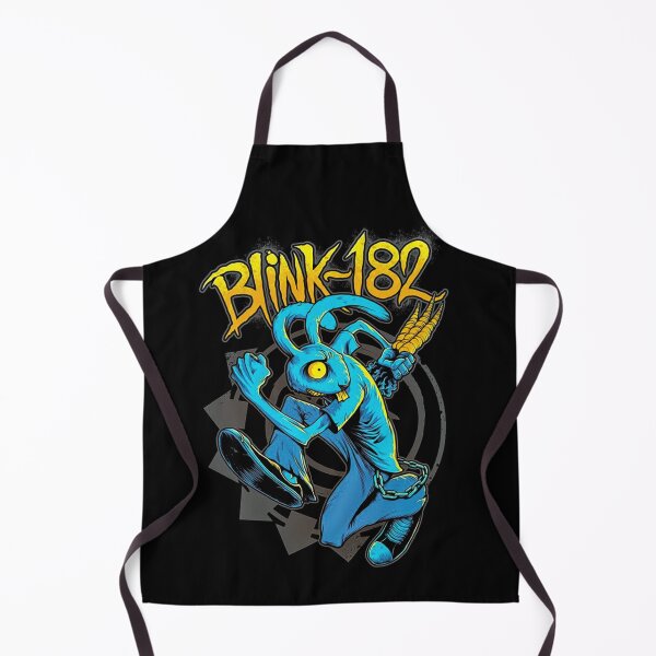 Item preview, Blink-182 Yellow Logo Abstract Neon Bunny Pop Punk Art Design designed and sold by ashenz.