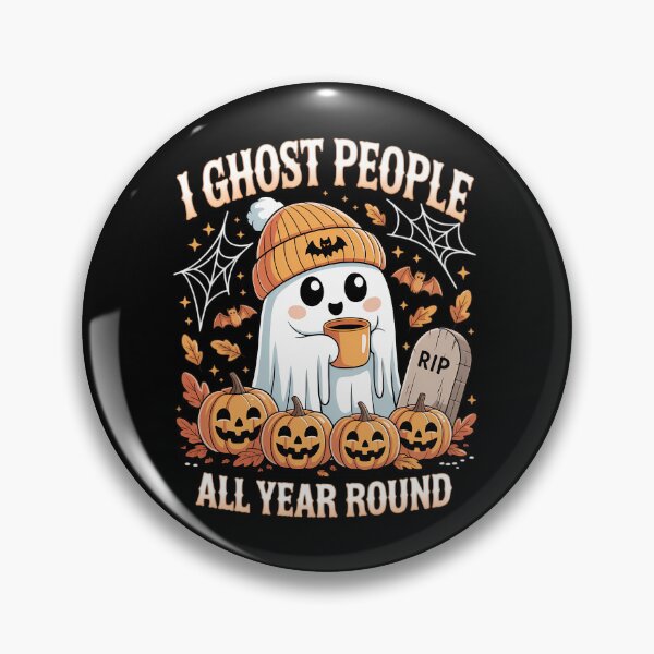 Item preview, Halloween Ghost I Ghost People All Year Round Coffee Lover designed and sold by SapfireStuArt.