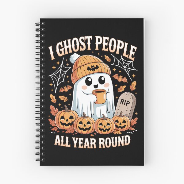 Item preview, Halloween Ghost I Ghost People All Year Round Coffee Lover designed and sold by SapfireStuArt.