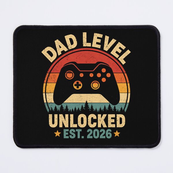 Item preview, Dad Level Unlocked 2026 Leveled Up To Daddy Video Gamer Dad designed and sold by Naviiraart.