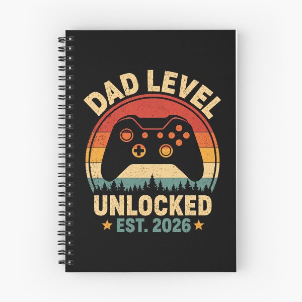 Item preview, Dad Level Unlocked 2026 Leveled Up To Daddy Video Gamer Dad designed and sold by Naviiraart.