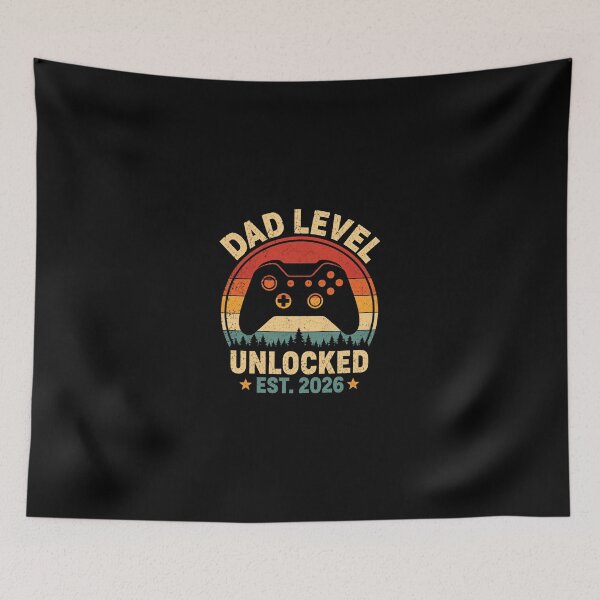 Item preview, Dad Level Unlocked 2026 Leveled Up To Daddy Video Gamer Dad designed and sold by Naviiraart.