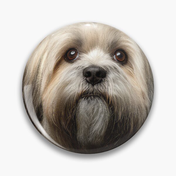 Item preview, Lowchen Dog Portrait on Black designed and sold by Elisabeth Lucas.