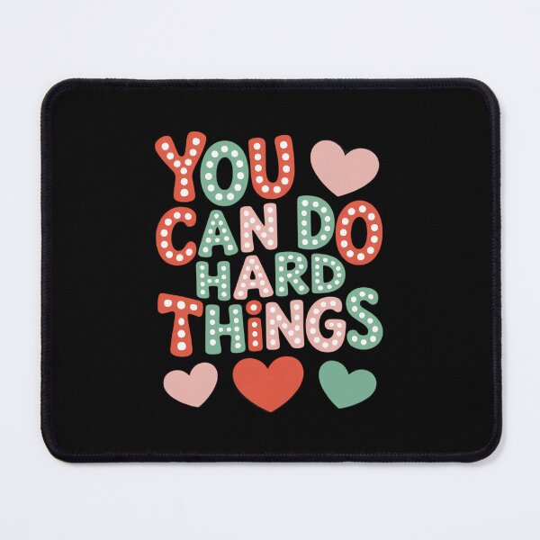 Item preview, Groovy You Can Do Hard Things Test Day Teacher designed and sold by SapfireStuArt.