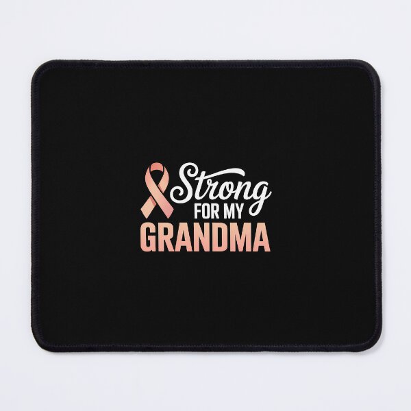 Item preview, Endometrial Cancer Awareness grandma Support Squad Peach Ribbon designed and sold by SapfireStuArt.