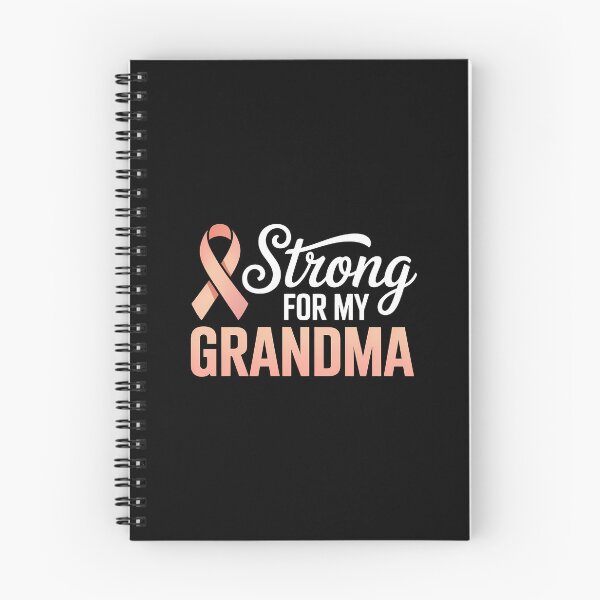 Item preview, Endometrial Cancer Awareness grandma Support Squad Peach Ribbon designed and sold by SapfireStuArt.
