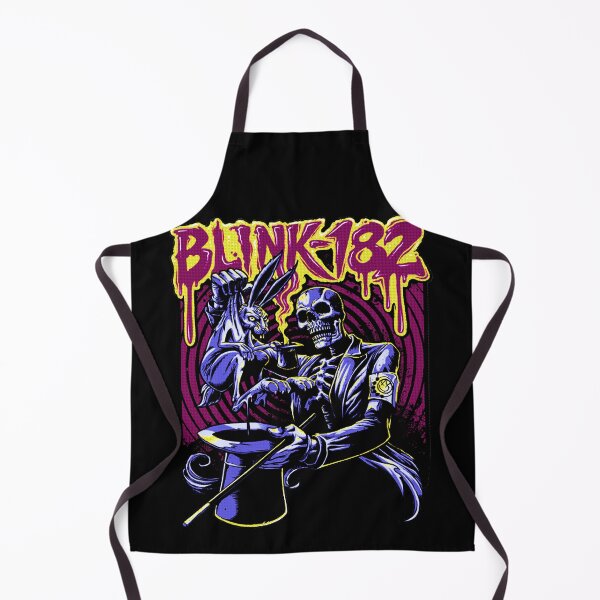 Item preview, Blink-182 Retro Melting Logo Skeleton Bunny Hypnotic Punk Art designed and sold by ashenz.