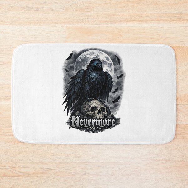Item preview, Nevermore – Gothic Raven Under the Moon designed and sold by slikar.