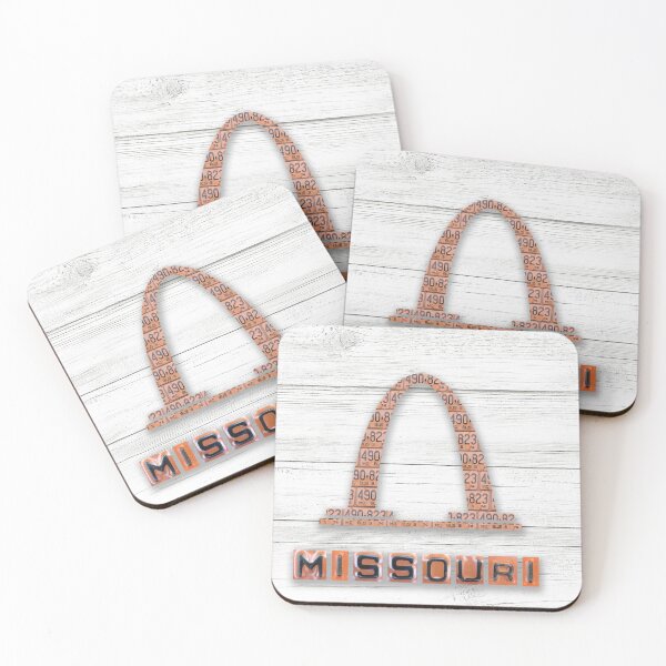 Item preview, Missouri License Plate Gateway Arch designed and sold by Elisabeth Lucas.