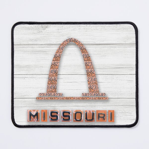 Item preview, Missouri License Plate Gateway Arch designed and sold by Elisabeth Lucas.