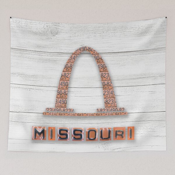 Item preview, Missouri License Plate Gateway Arch designed and sold by Elisabeth Lucas.