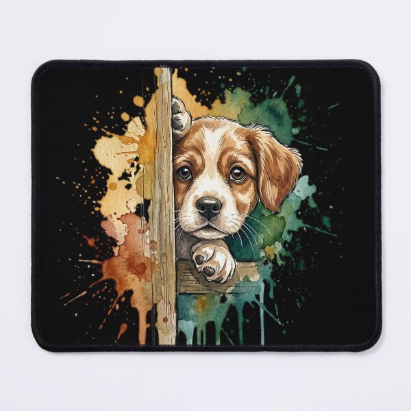 Item preview, Watercolor Puppy Art | Cute Dog Lover Gift Tee designed and sold by CrystalMineArts.