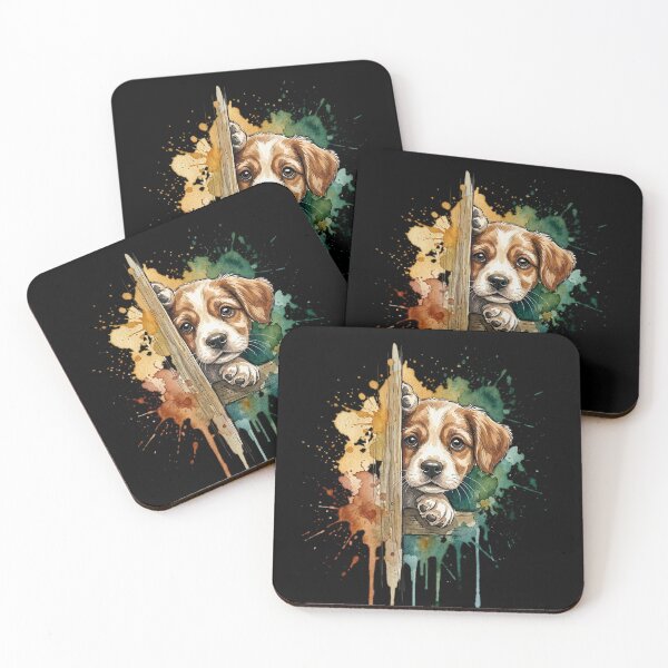 Item preview, Watercolor Puppy Art | Cute Dog Lover Gift Tee designed and sold by CrystalMineArts.