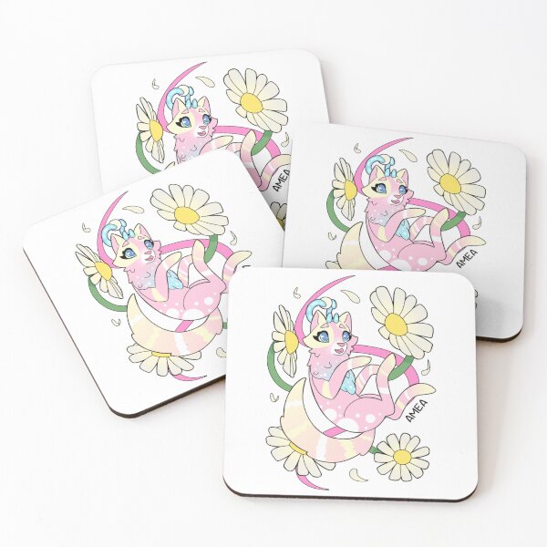 Item preview, Amea The Guardian Of Sleep Cute Celestial Pink Cat Art designed and sold by TypoEmporium.