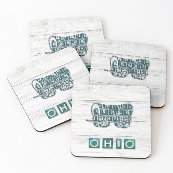Item preview, Ohio License Plate Wagon designed and sold by Elisabeth Lucas.