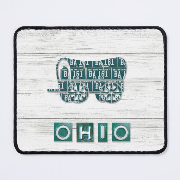 Item preview, Ohio License Plate Wagon designed and sold by Elisabeth Lucas.