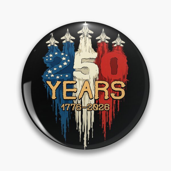 Item preview, 250 Years 1776-2026 Patriotic Airshow Flyover American Independence designed and sold by Vermanartist.