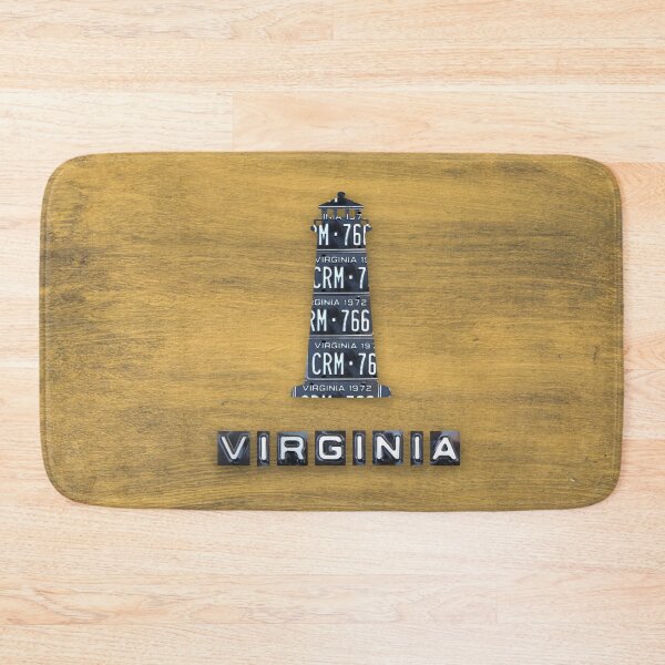 Item preview, Virginia License Plate Lighthouse designed and sold by Elisabeth Lucas.
