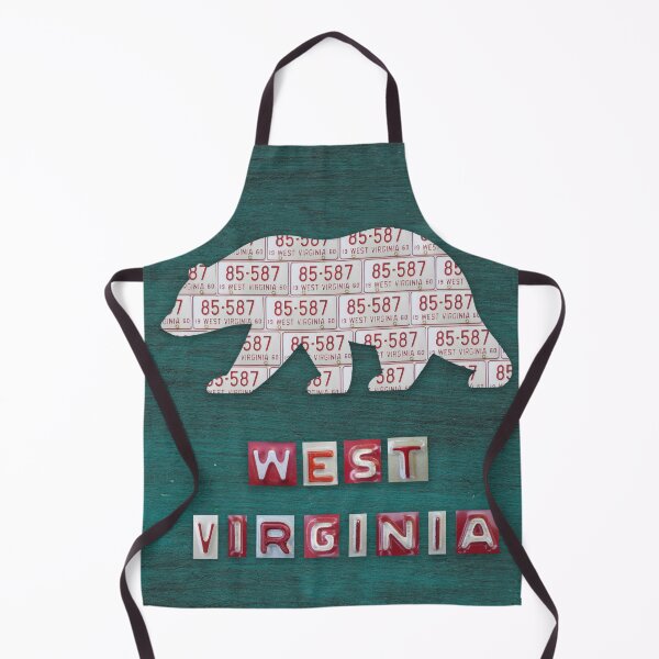 Item preview, West Virginia License Plate Bear designed and sold by Elisabeth Lucas.