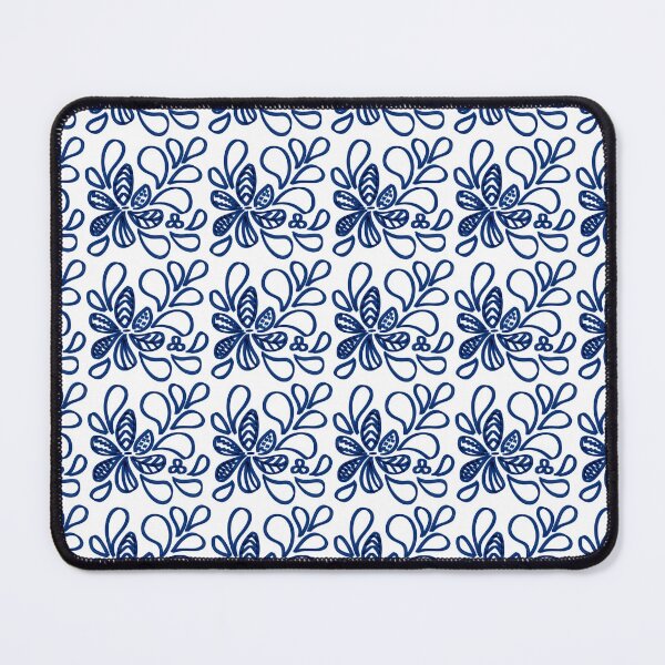 Item preview, The Flow of Blue Leaves: Seamless Pattern designed and sold by MissSairung.