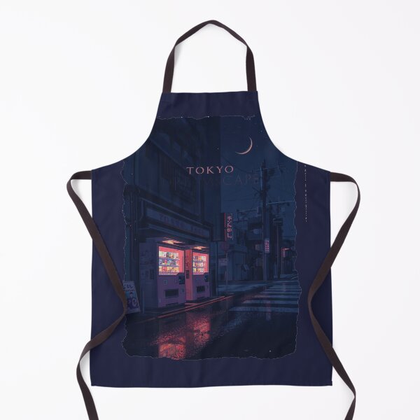 Item preview, Tokyo Dreamscape Lofi Anime Street Night Vending Machine Aesthetic designed and sold by ConfuseLab Shop.