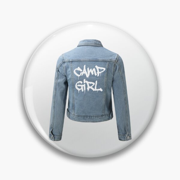 Item preview, Camp Girl Jean Jacket designed and sold by TaskMe.