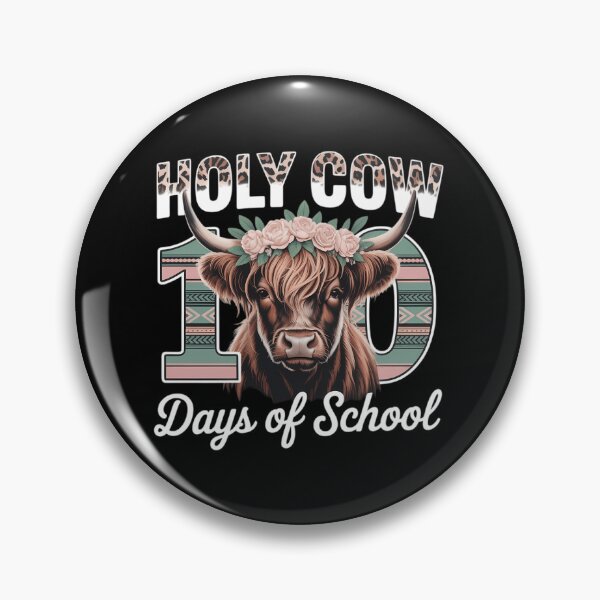 Item preview, Holy Cow 100 Days of School 100th Day Smarter Teacher designed and sold by SapfireStuArt.