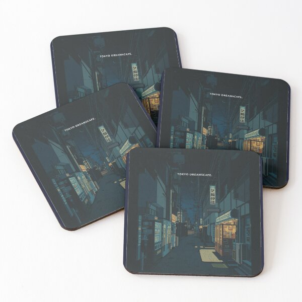 Item preview, Tokyo Dreamscape Lofi Anime Alleyway Night Scenery Aesthetic designed and sold by ConfuseLab Shop.