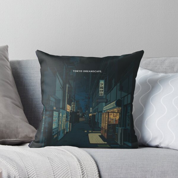 Item preview, Tokyo Dreamscape Lofi Anime Alleyway Night Scenery Aesthetic designed and sold by ConfuseLab Alt.